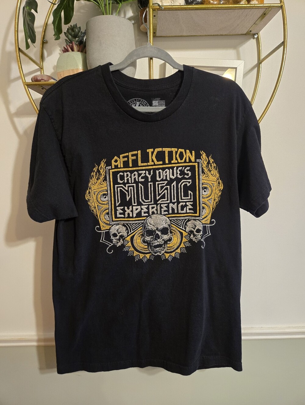 Vintage Y2K Affliction T-shirt Size Large